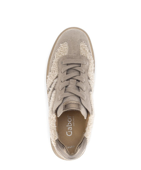 Gabor Comfort 76.475.61 Beige Combi G Fit Trainers