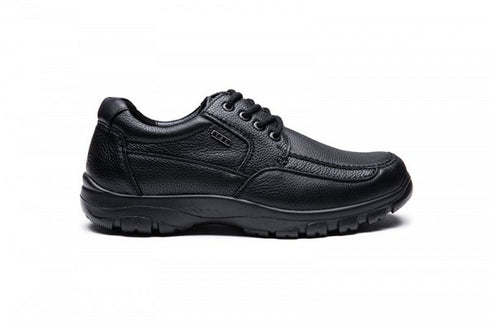 G Comfort Black Laced Waterproof Shoe A-7825C