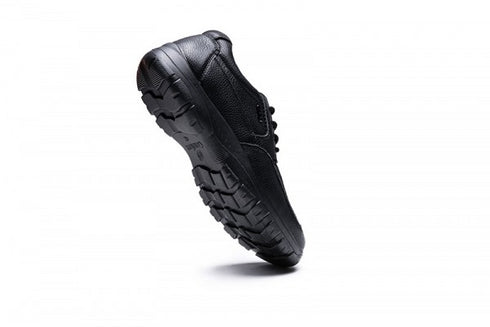 G Comfort Black Laced Waterproof Shoe A-7825C
