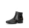 Gabor Smooth Leather Side-Buckle Ankle Boot 8031.01.001 - Black