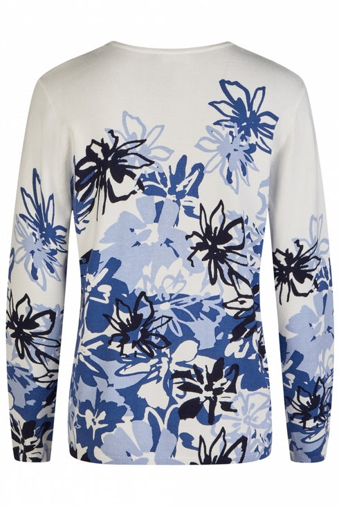 Barbara Lebek Indigo Theme 3 Pullover 81090052