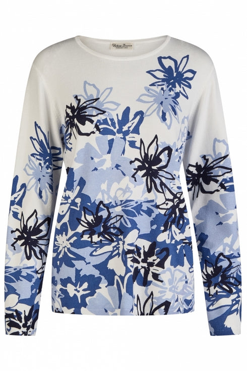 Barbara Lebek Indigo Theme 3 Pullover 81090052