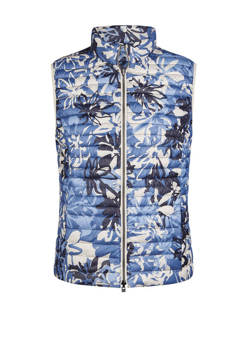 Barbara Lebek Reversible Padded Gilet Navy 81100052