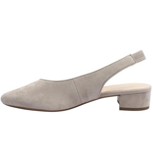 Gabor | 81.520.12 Powder Suede Ladies Sling Back Shoes