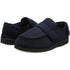 Padders Wrap 429 Men's Navy Wide-Fit Slippers - Easy-Access Velcro Closure with Memory Foam Comfort