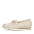 Gabor Women's Creme 82.416.52 Leather Comfort Slip-On Flat Shoes