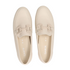 Gabor Women's Creme 82.416.52 Leather Comfort Slip-On Flat Shoes
