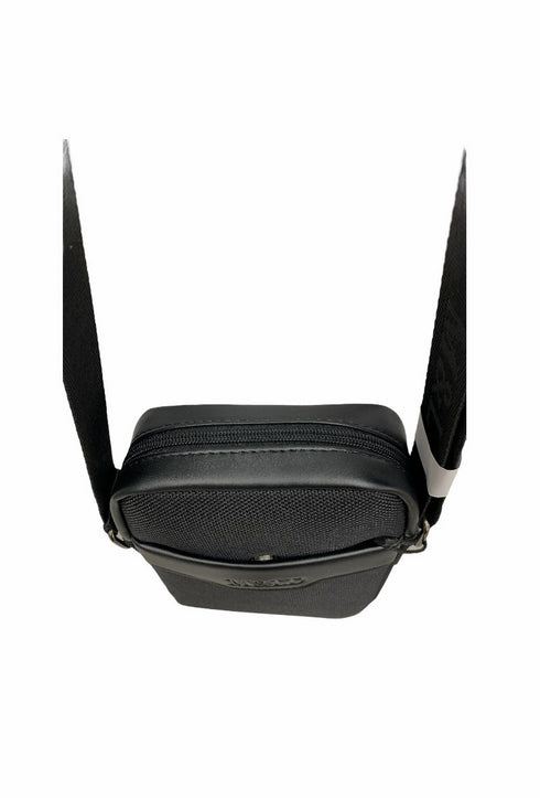 Tom and Eva 8821 Black PVC Shoulder Bag