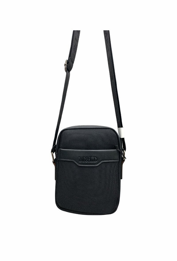 Tom and Eva 8821 Black PVC Shoulder Bag