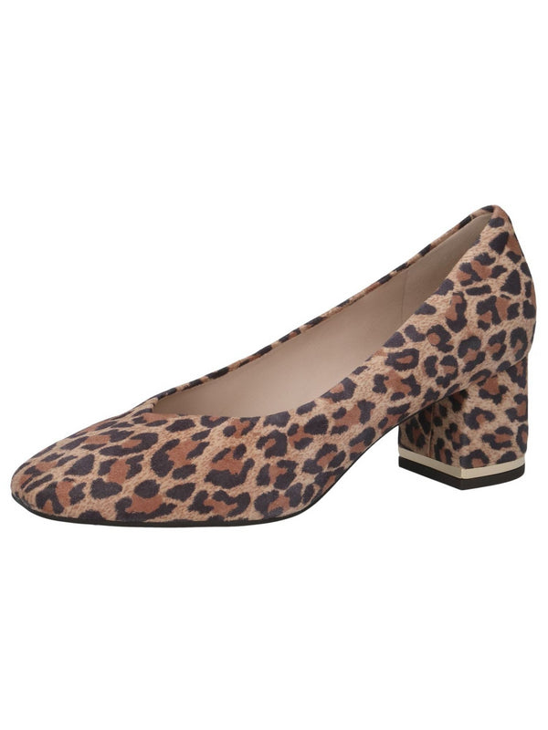 Caprice Court Shoe with Block Heel 9-22405-45