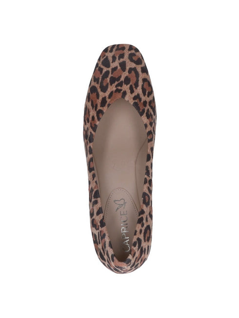 Caprice Court Shoe with Block Heel 9-22405-45