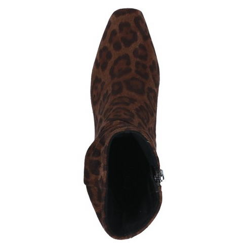 Caprice Womens Leopard Print Stretch Ankle Boot 9-25304-47 - Leo
