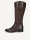 Caprice Womens Leather Knee High Boots 9-25519-47 - Dark Brown Comb