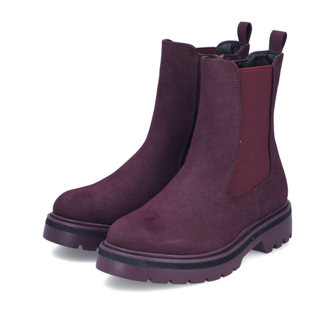 Rieker Antistress Chelsea Boot 91580-30 - Wine Red