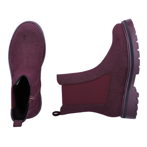 Rieker Antistress Chelsea Boot 91580-30 - Wine Red
