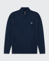 Walker & Hunt Knitted 1/4 Zip Hunter - Premium Cotton Sweater