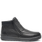 G Comfort Yak Leather Waterproof Lambswool Zip Boot A-956S - Black
