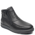 G Comfort Yak Leather Waterproof Lambswool Zip Boot A-956S - Black