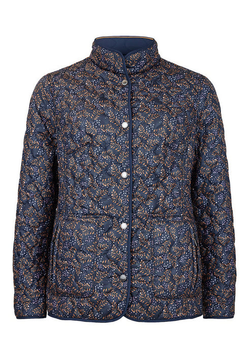 Normann Reversible Quilted Jacket – Navy/Camel 1523-4301-0
