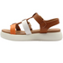 Heavenly Feet Tan Aneta Ladies Adjustable Comfort Sandal