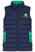 Lighthouse Boys Abel Navy and Green Tractor Quilted Gilet