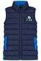 Lighthouse Boys Abel Navy and Blue Tractor Quilted Gilet