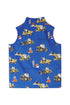 Lighthouse Alex Boys Waterproof Gilet – JCB Print