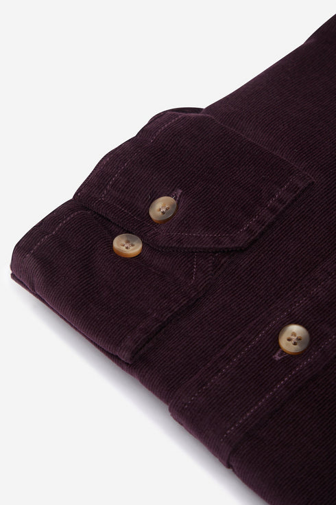 Benetti Alfie Cord Long Sleeve Casual Shirt