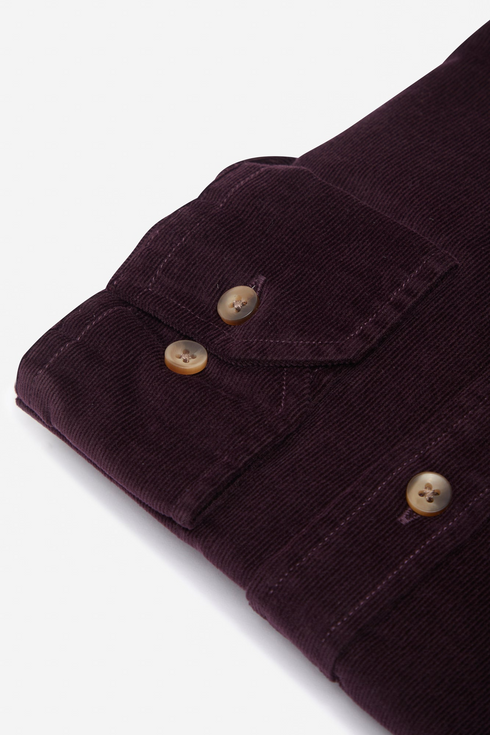 Benetti Alfie Cord Long Sleeve Casual Shirt