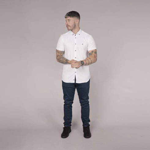 Mineral Andar Short Sleeve Oxford Shirt ML271363