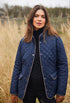 Normann Reversible Quilted Jacket – Navy/Camel 1523-4301-0