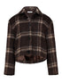 Hailys Womens Em44ily Brown Check Jacket BAT-2511071