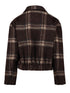 Hailys Womens Em44ily Brown Check Jacket BAT-2511071