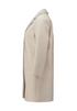 Zabaione Womens Ha44nnahh Collarered Single Button Coat BK-148-303 - Cream