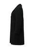Zabaione Womens Ha44nnahh Collared Long Coat BK-148-303BL - Black