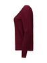 Zabaione Ladies Co44raline Textured Long Sleeve Top - Cherry Liqueur BK148-325 CL