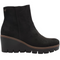 Susst Womens Buddy Wedge Ankle Boot BUDDY26 - Black PU