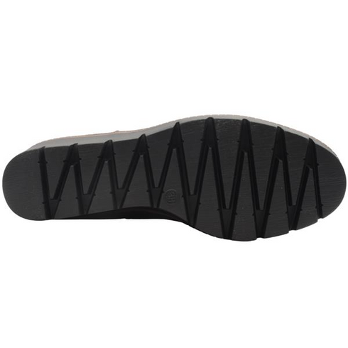 Susst Womens Buddy Wedge Ankle Boot BUDDY26 - Black PU