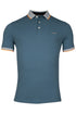 Baileys High Stretch Polo With Stripe Collar 515236