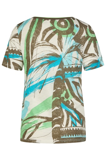 Barbara Lebek Tropical Print Top Theme 6 77710052