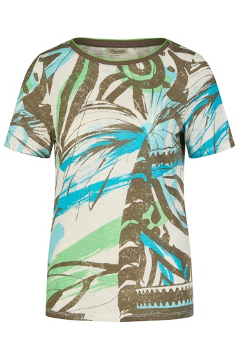 Barbara Lebek Tropical Print Top Theme 6 77710052