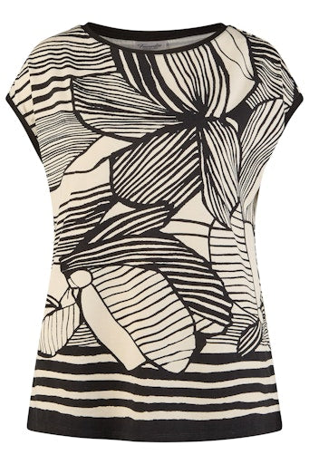 Barbara Lebek Floral Print Top Theme 2 75790052 - Casual Chic Womenswear