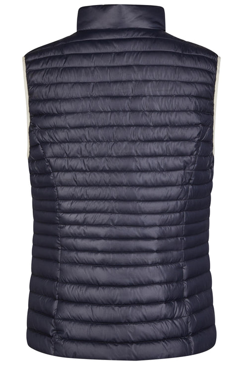 Barbara Lebek Reversible Padded Gilet Navy 81100052