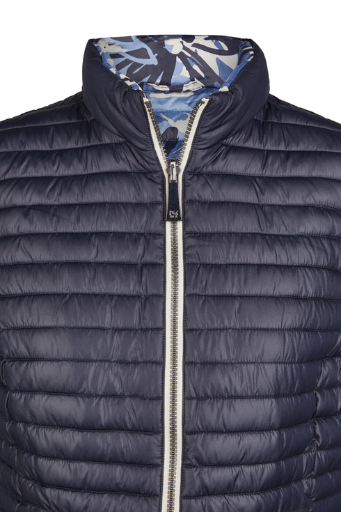Barbara Lebek Reversible Padded Gilet Navy 81100052
