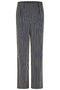 Barbara Lebek Navy/Off-White Striped Trousers Theme 5 77080052