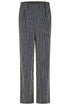 Barbara Lebek Navy/Off-White Striped Trousers Theme 5 77080052
