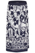 Barbara Lebek Floral Print Skirt 82040052 - Womens Pull-On Skirt