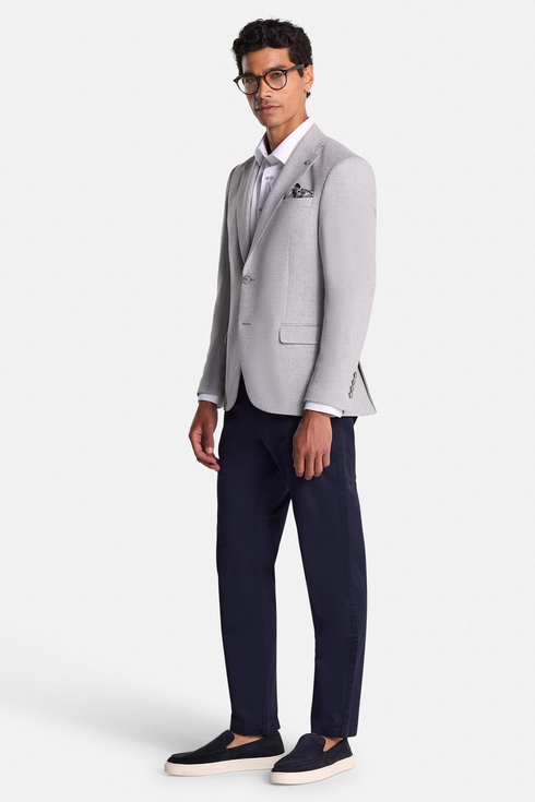 Benetti Logan Silver Houndstooth Blazer