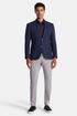 Benetti Menswear Trent Silver Super Soft Peach Cotton Tapered Chino