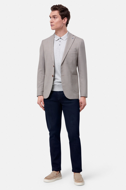 Benetti Stevie Stone Houndstooth Blazer